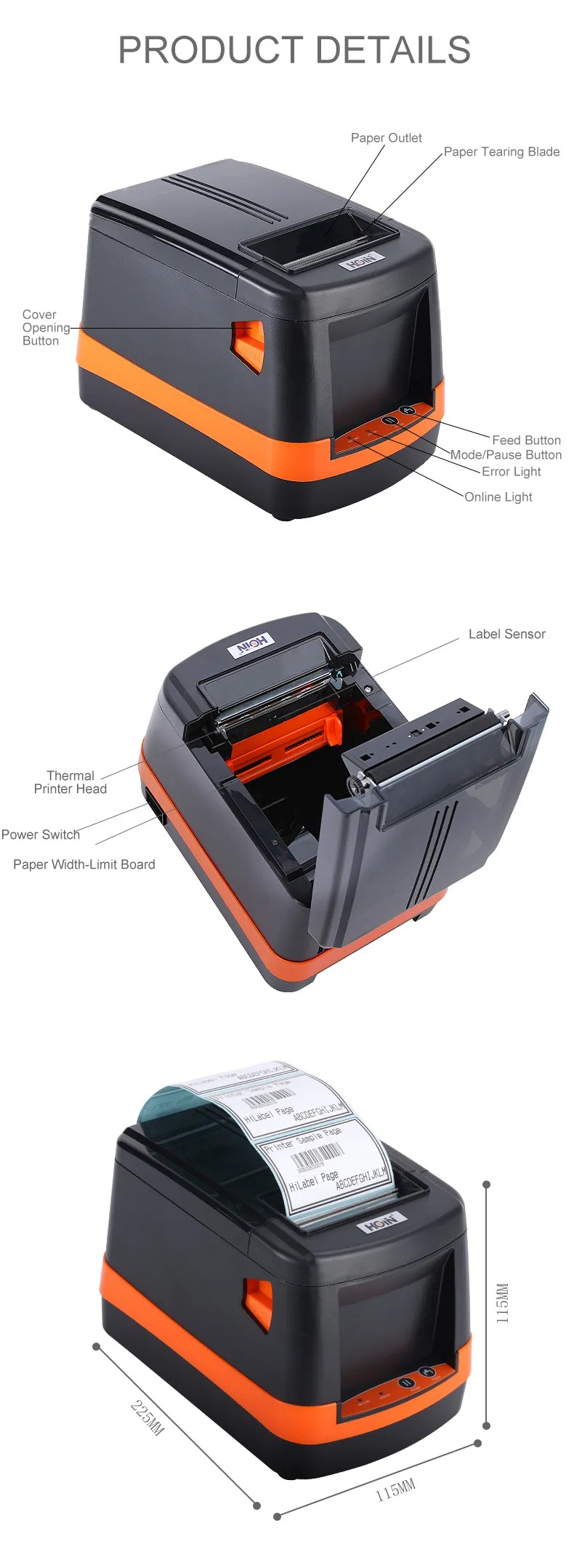 Dual-Use Label and Receipt Printing