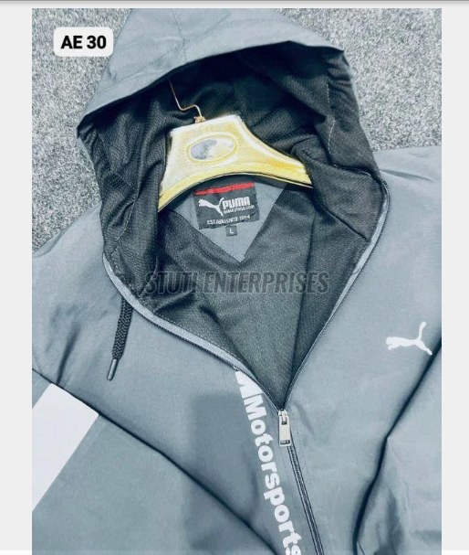 Men's Sports Jacket - Puma AE 30 Wholesale Men's Athletic Apparel (Bulk) by STUTI ENTERPRISES