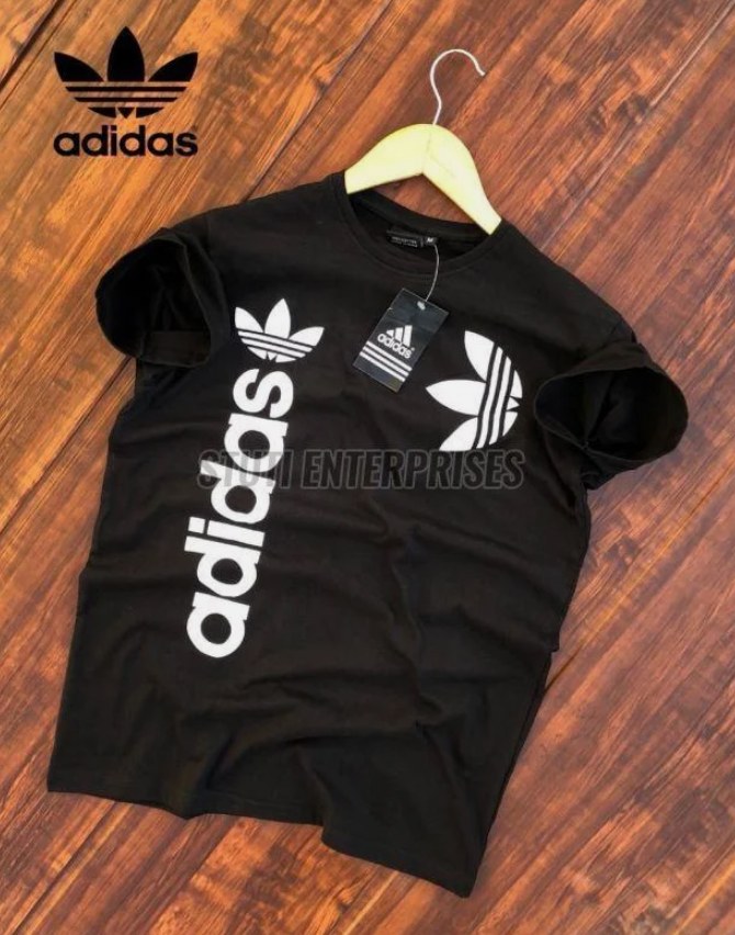 Mens Round Neck T-Shirt - Wholesale Authentic Adidas Mens Apparel by STUTI ENTERPRISES