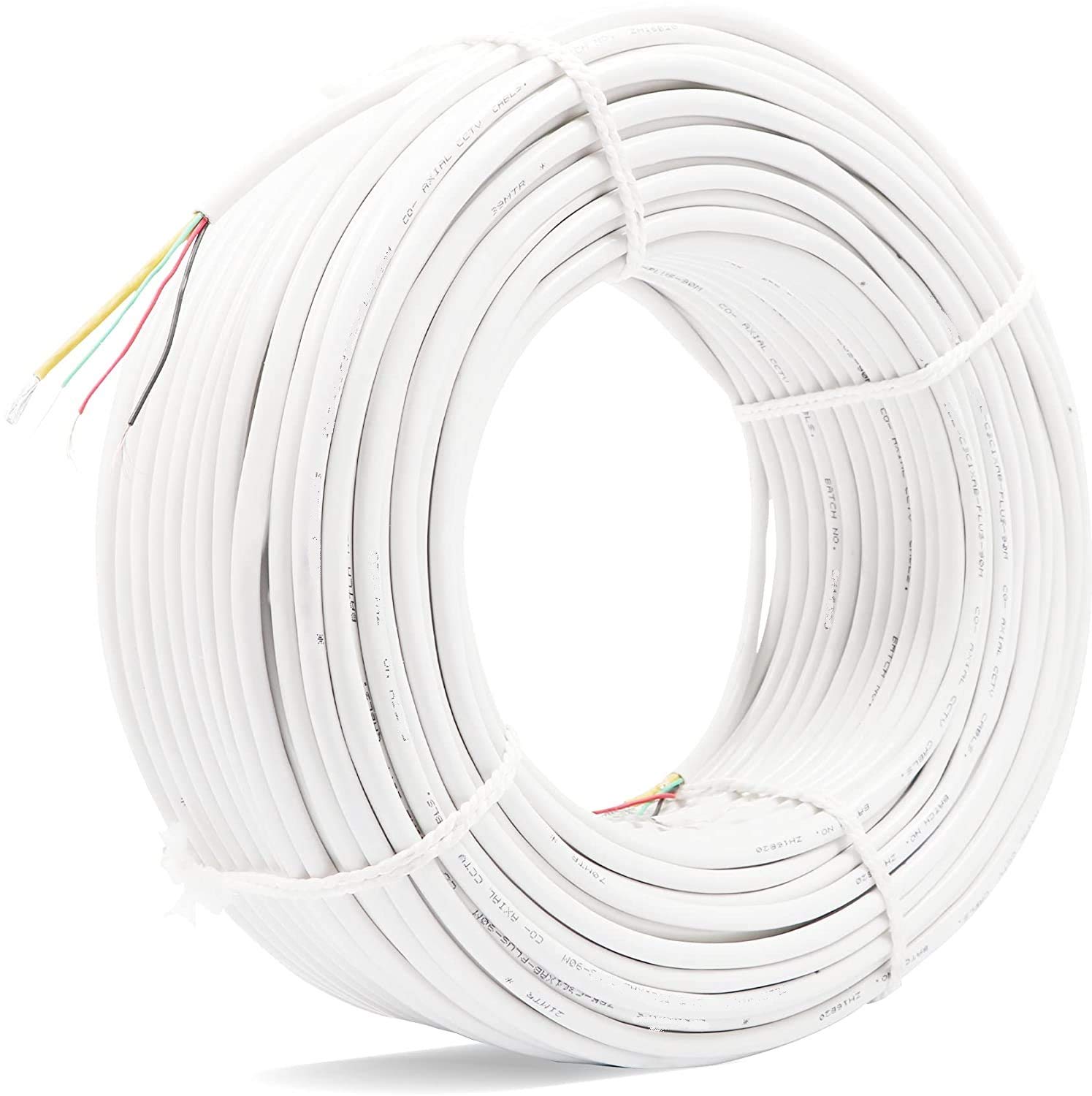 Co-Axial CCTV Cable, Pushpak 3+1 Surveillance Camera Wire by PUSHPAK CABLES