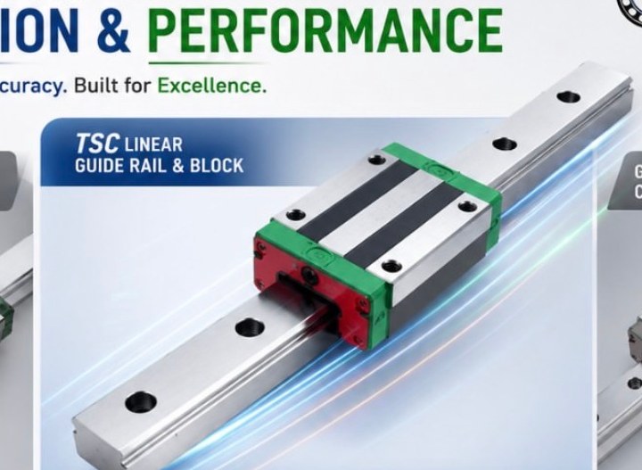 Linear Guide Rail and Block Assembly for Power Transmission Machinery by AGARWAL INDUSTRIES