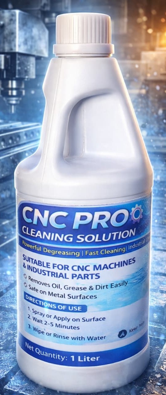 Industrial CNC Cleaning Solution - Pro Machine Cleaner by A R CNC CARE AND AUTOMATION SERVICE
