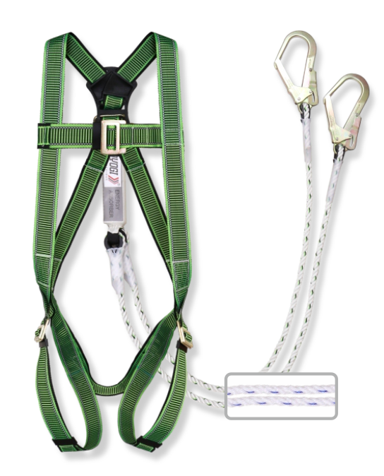 Fall Protection Safety Belt with Energy Absorber - UDYOGI PPE by M M Safety and Work Wear Solutions