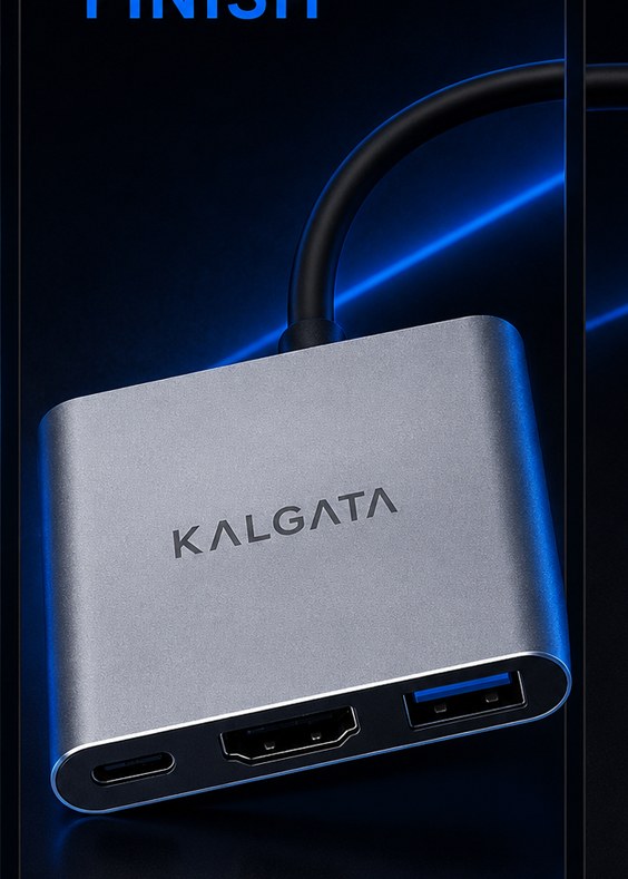KALGATA 3 IN 1 USB HUB, Premium Accessory, Consumer Electronics by KNSPD ENTERPRISES