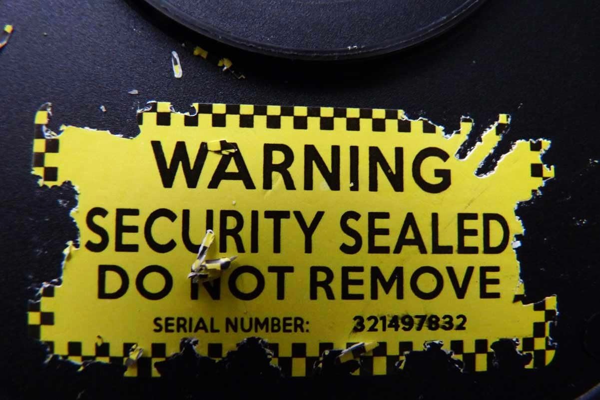 Secure Label Placement Examples