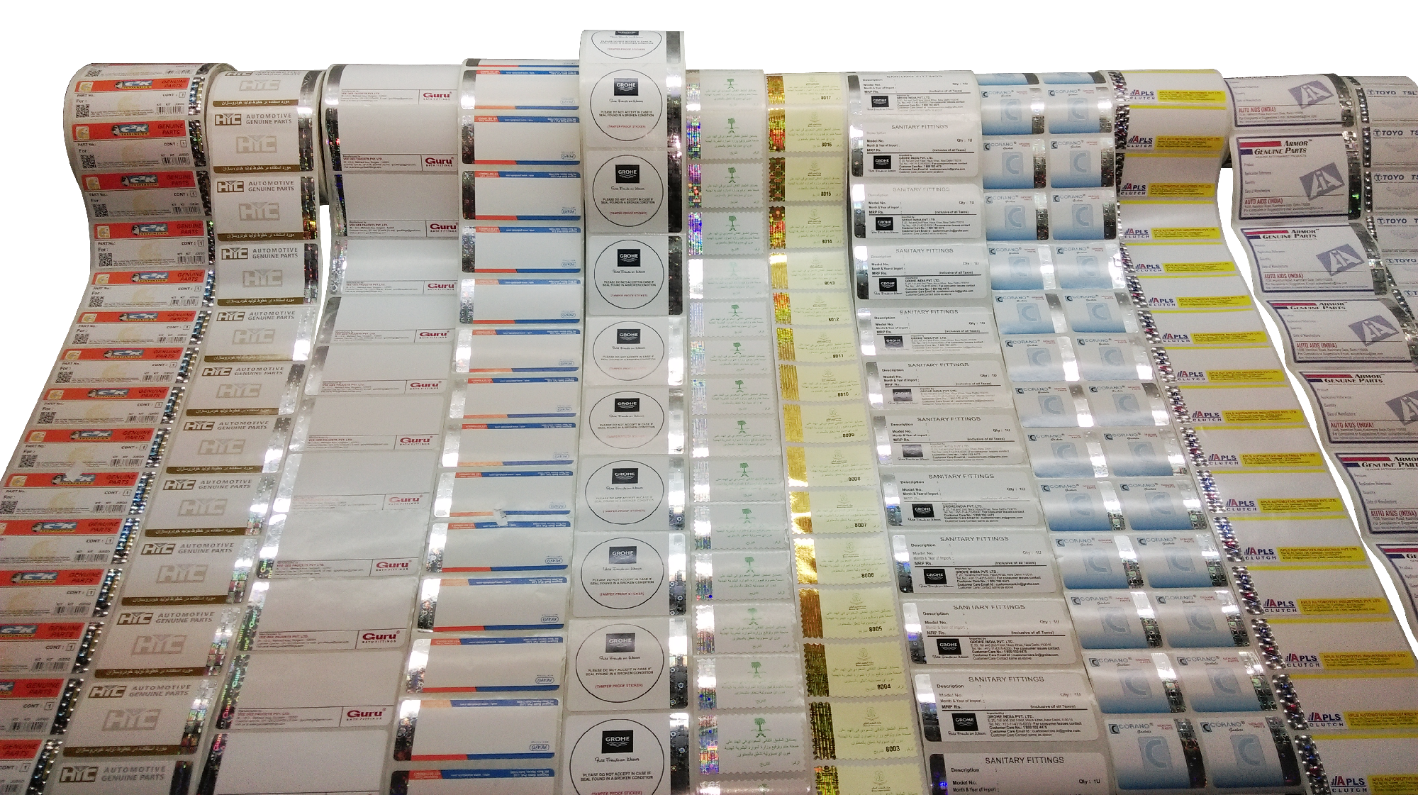 Secure Shipments with Dual-Layer Hologram Labels
