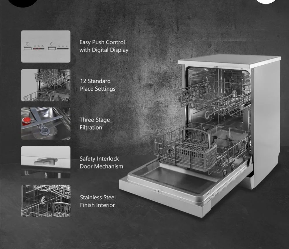Kaff Dishwasher Design & Features