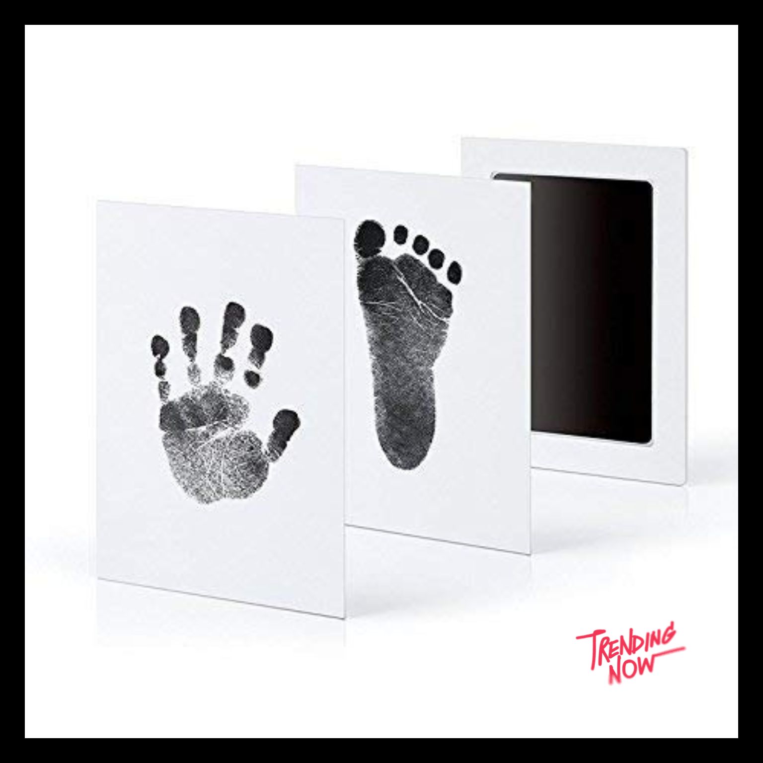 baby footprint inkless ink pad by ZYRO HUB