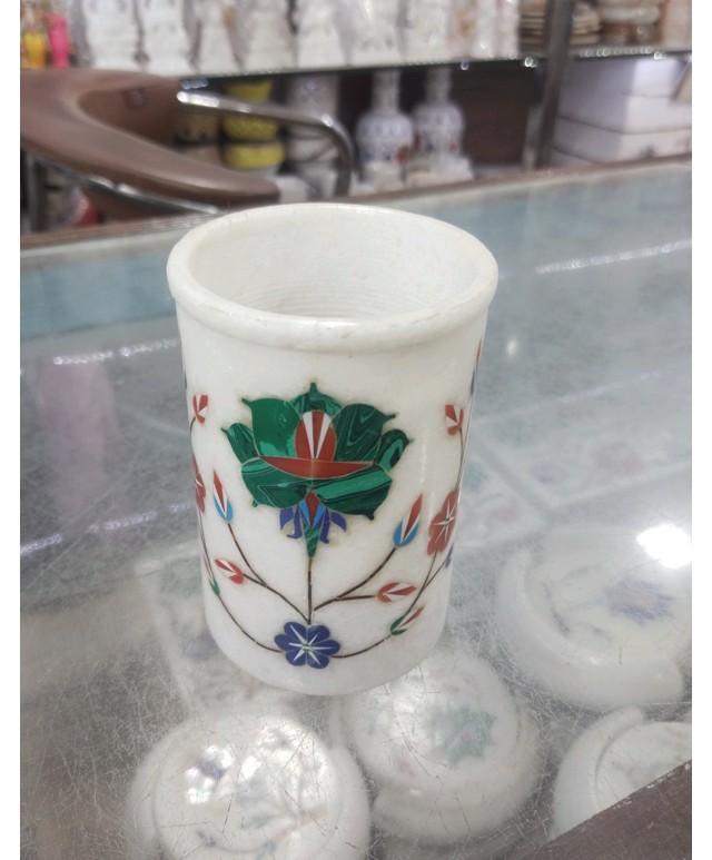 Marble Glasses in Use