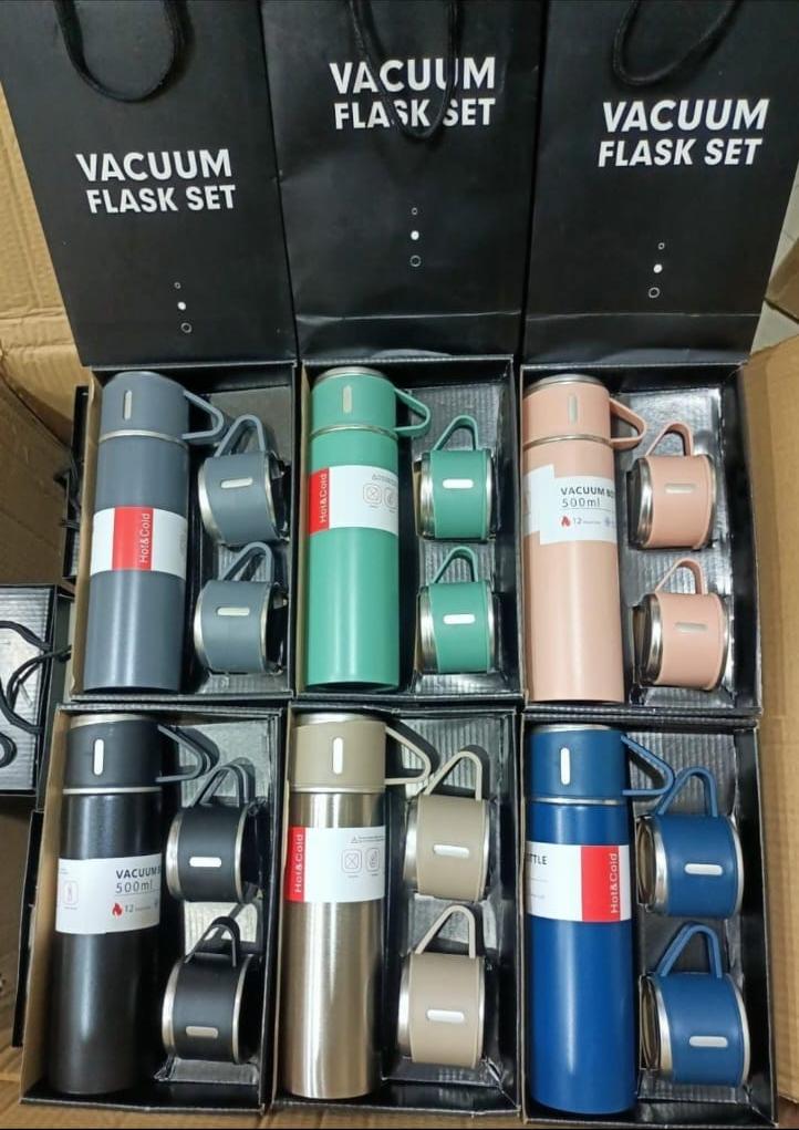 Bulk Stainless Steel Vacuum Insulated Flasks - BPA-Free for Office, Hospitality & Corporate Gifting by Suranas
